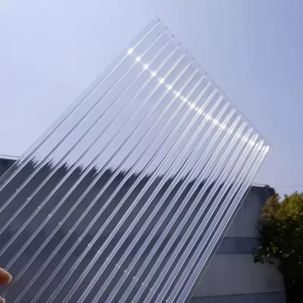 10mm Clear Twinwall Polycarbonate Sheet - Image 2
